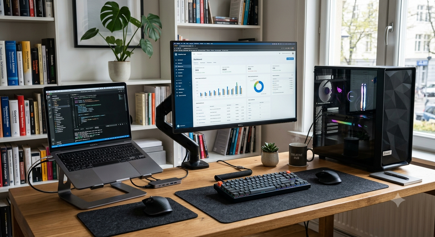 Vente d'ordinateurs portables et de bureau